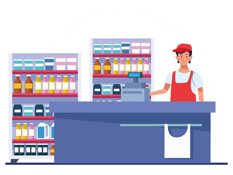 برنامه حسابداری سوپرمارکت 