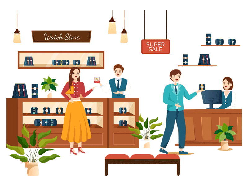 برنامه حسابداری ساعت فروشی 