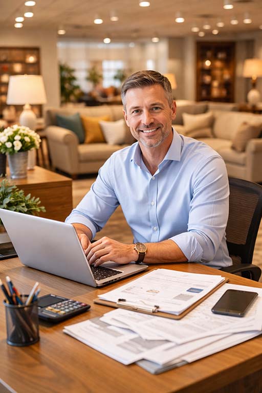 Furniture store accounting software